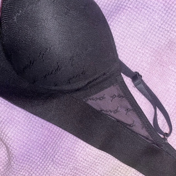 Wear Everywhere Wireless Push-up  Pure Black 34C bra - Picture 6 of 6